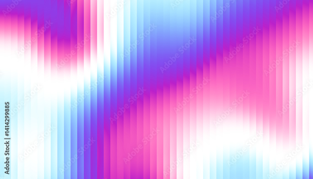 Poster fractal glass gradient texture. reed vertical lines patterned glass, overlay with transparent backgr