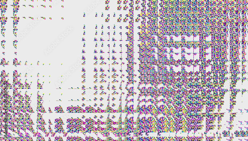 Poster glitch noise static television vfx. visual video effects stripes background, crt tv screen no signal