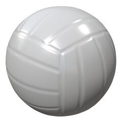 white volley ball