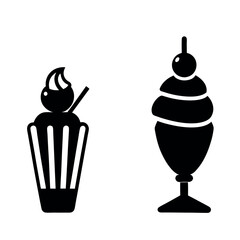 ice cream vector illustration