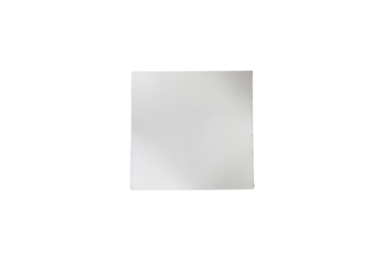 Exploring the interplay of light and shadow with a floating white cube on a softly lit background isolated on transparent background