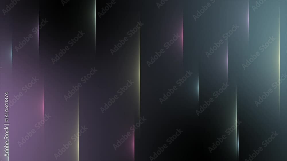 Poster dual tone multiple wiggling glowing lines modern design loop able geometrical background
