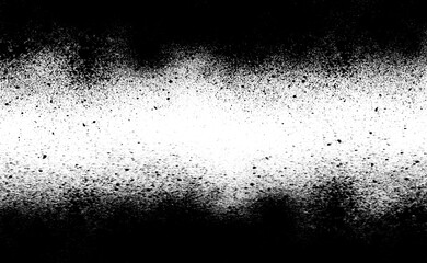 Ink Abstract brush stock isolated on transparent PNG file
