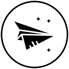 Paper Plane Icon Style