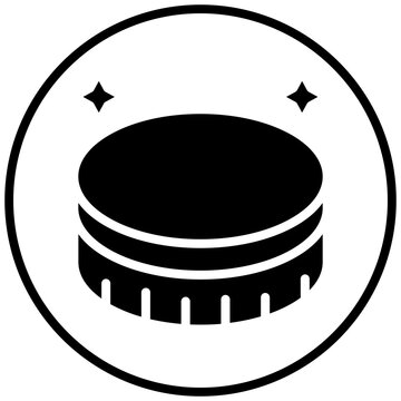 Tambourine Icon Style