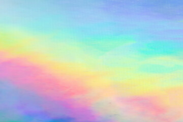 Holographic rainbow foil iridescent texture abstract hologram background