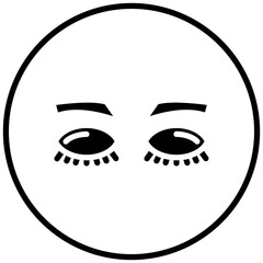 Eyebrow Icon Style