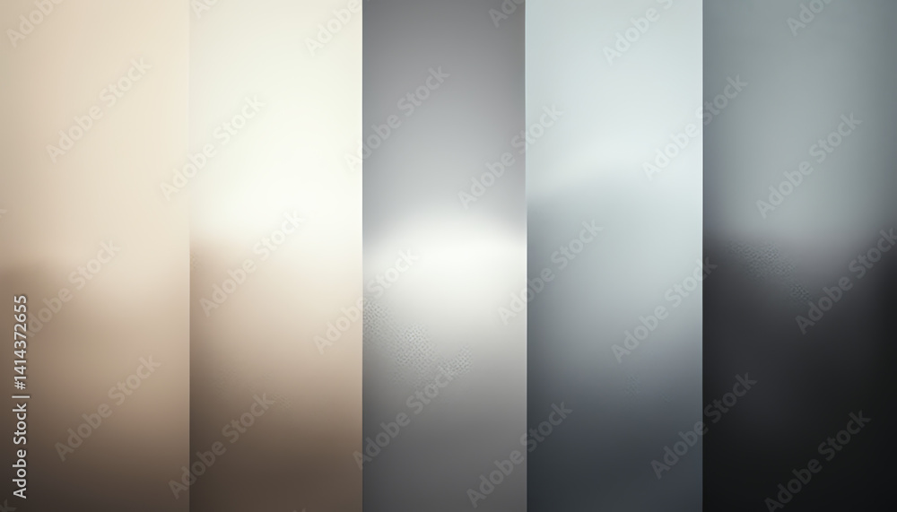 Poster these soft gradient backgrounds in neutral tones create a serene atmosphere ideal for design and art