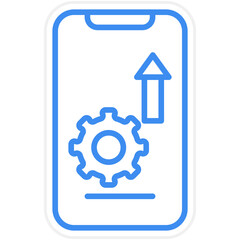 Efficient Material Vector Icon Style