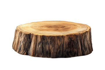 Tree Trunk Wooden Podium