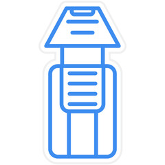 Service Terminals Vector Icon Style