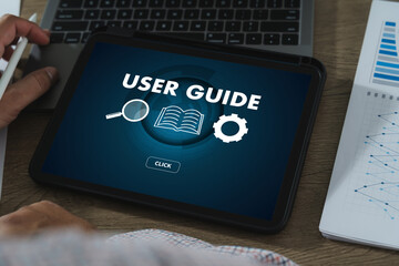 Business Service: User Manual Guide, Online Instruction Manual, Client Book on Computer, Strategy...