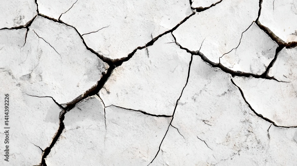 Poster cracks in asphalt are large cracks that form a natural pattern for the background.