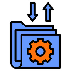 File Manager Icon Element For Design