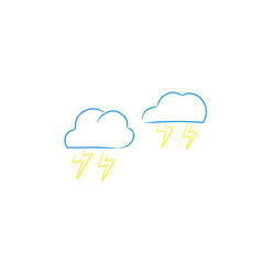 doodle sky icon