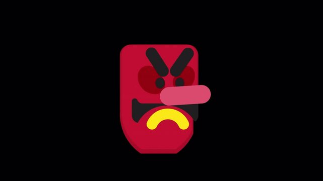 Japanese goblin emoji 