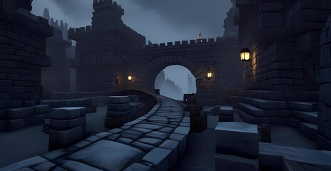 Ps2 vibe : Old city stones 