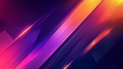 Fototapeta premium Abstract Colorful Background with Dynamic Lines and Gradients