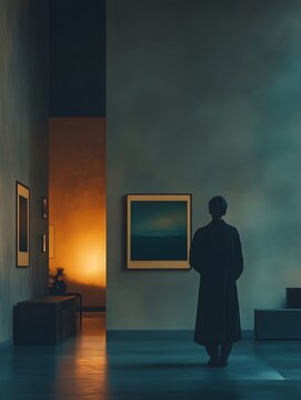 Artworks in the Exhibition Hall of the Cultural Center