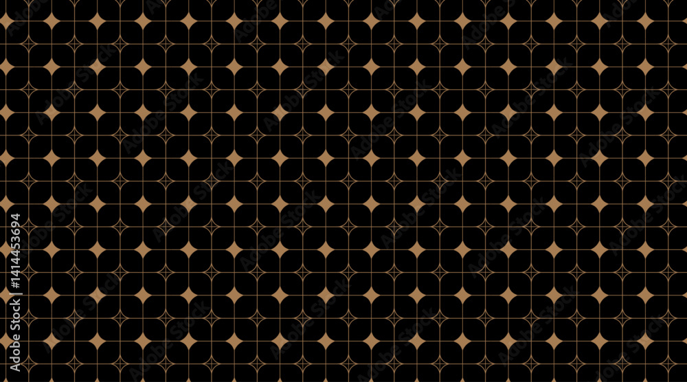 Poster seamless pattern template with geometric diamond, triangle shape | creative texture background with 