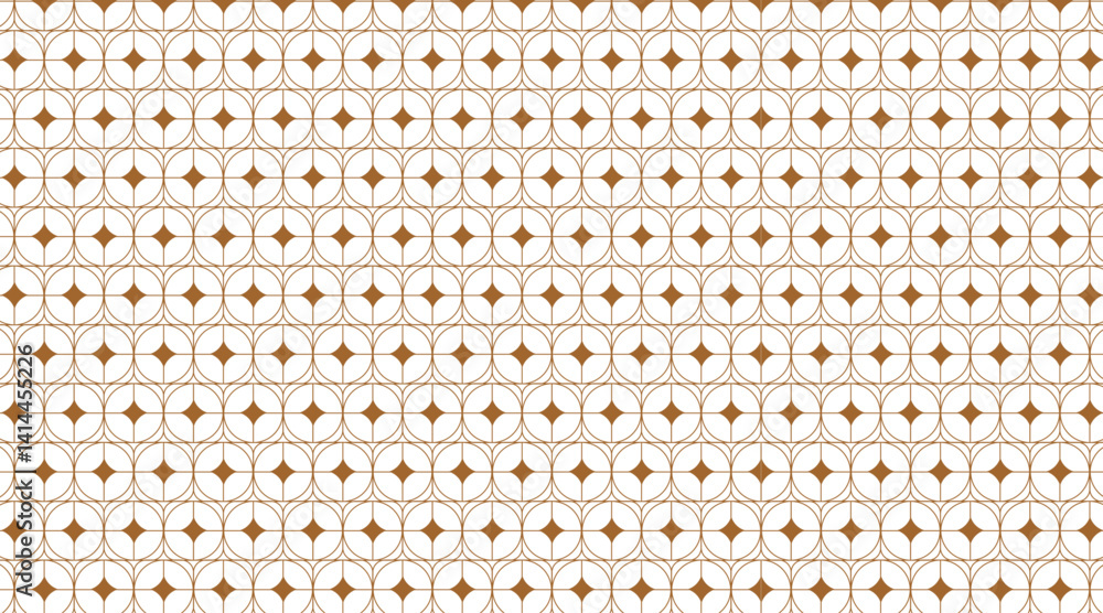 Poster seamless pattern template with geometric diamond, square shape | creative texture background with li