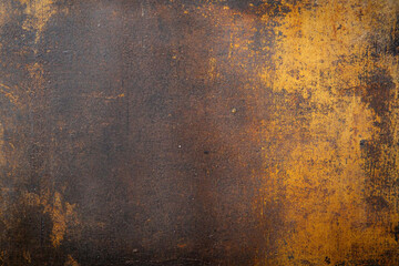 Fototapeta premium Textured hammered metal surface showcasing rustic tones and intricate patterns