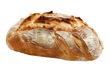 Artisan bread loaf baked to perfection, showcasing a crispy crust and fluffy interior
