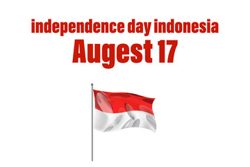 Independence day of Indonesia 