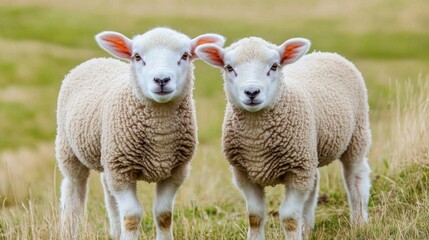 Fototapeta premium sheep in the field