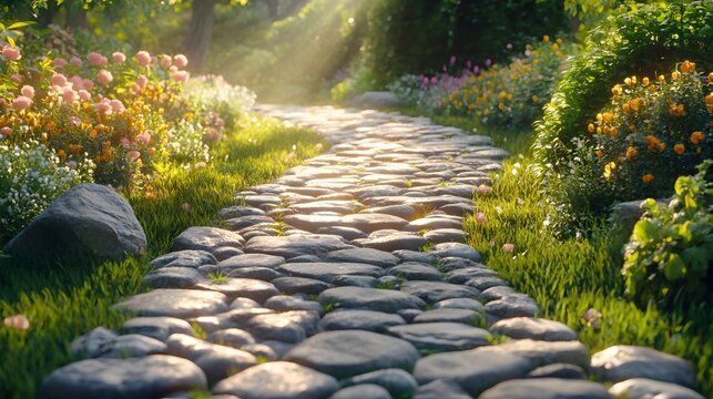 Pebble Path Vector Paver And Pebble Path Images – Browse 9,443 Stock Photos, Vectors, and ...