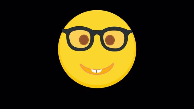 Nerd face emoji 