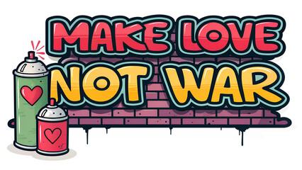 Fototapeta premium Graffiti font 
