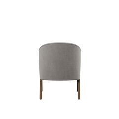 gray chair with transparent background