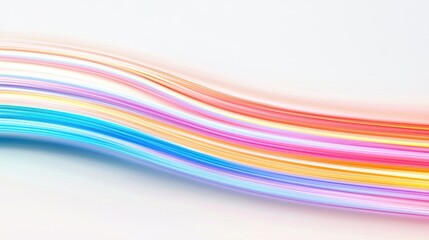 Fototapeta premium Pastel wave gradient background texture soft abstract design for branding and websites
