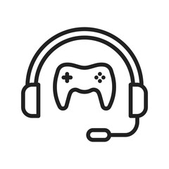 Gaming icon vector image. Suitable for mobile apps, web apps and print media.