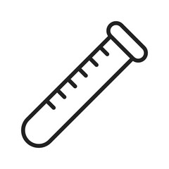 Test Tube icon vector image. Suitable for mobile apps, web apps and print media.