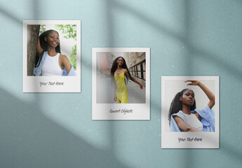 Polaroid Instant Picture Mockup