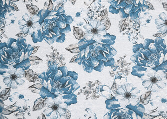 Botanical Texture Pattern with Colorful Floral Vibes