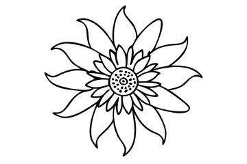 Passion Flower Line Art Illustration for Botanical Decor, Exotic Floral Sketches, Nature Prints