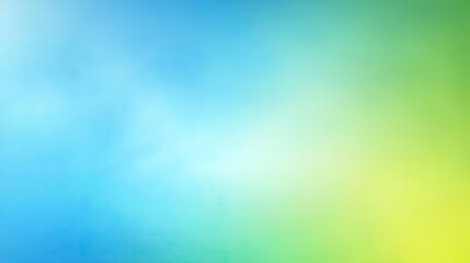 Soft Blend of Blue, Green, and Yellow Gradient Background Texture