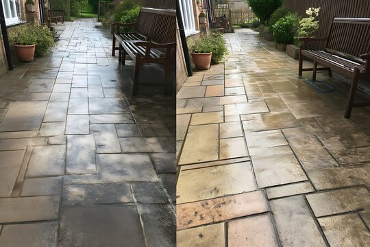 clean counterpart gleams restored luster proving transformative impact thorough cleaning regimen  
