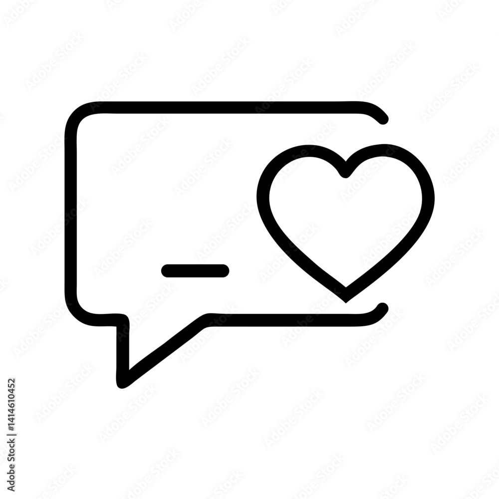 Poster chat communication speech bubble, conversation messaging interaction, digital dialogue icon – flat s