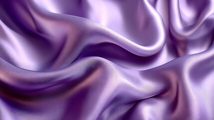 Obraz premium Elegant Purple Silk Fabric With Smooth Flowing Texture and Soft Gloss