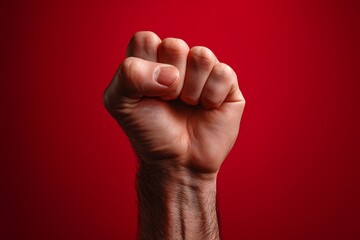 symbolic gesture of unity and defiance representing social justice movements worldwide  
