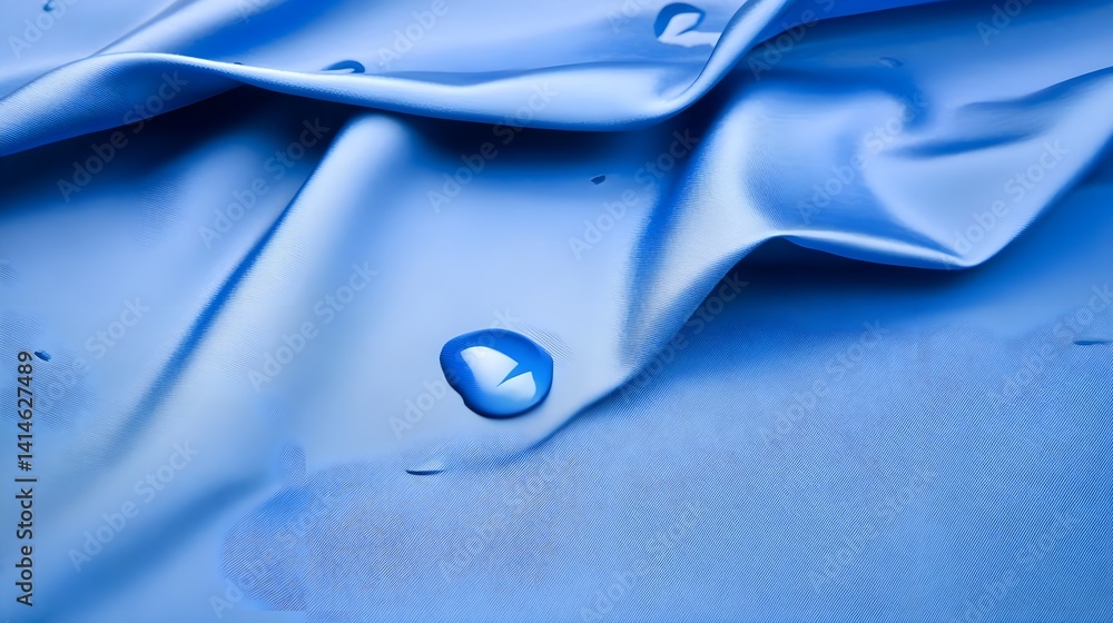 Poster hydrophobic coating application on textiles laboratory setting textile science innovative technology