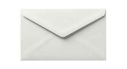 Isolated White Envelope for Sending Mail or Invitations, Paper Stationary