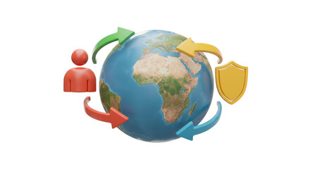 Isolated Global Exchange Network with Security Shield