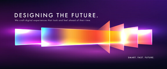 Futuristic abstract background. Tecnhology concept. Modern design for banner, poster, webstie. Vector illustration.