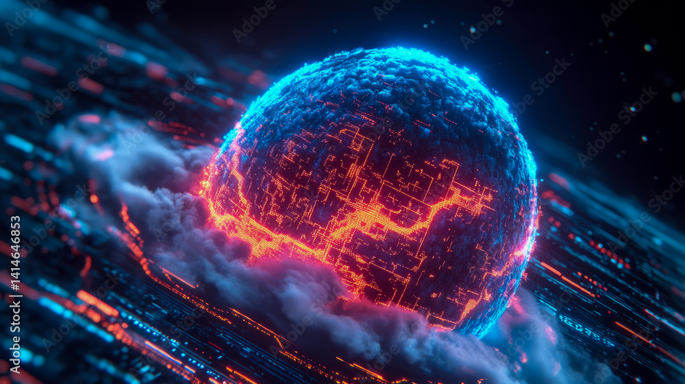 Poster data nexus: global digital network in an emerging cloud computing era