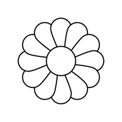 abstract flower vector illustration